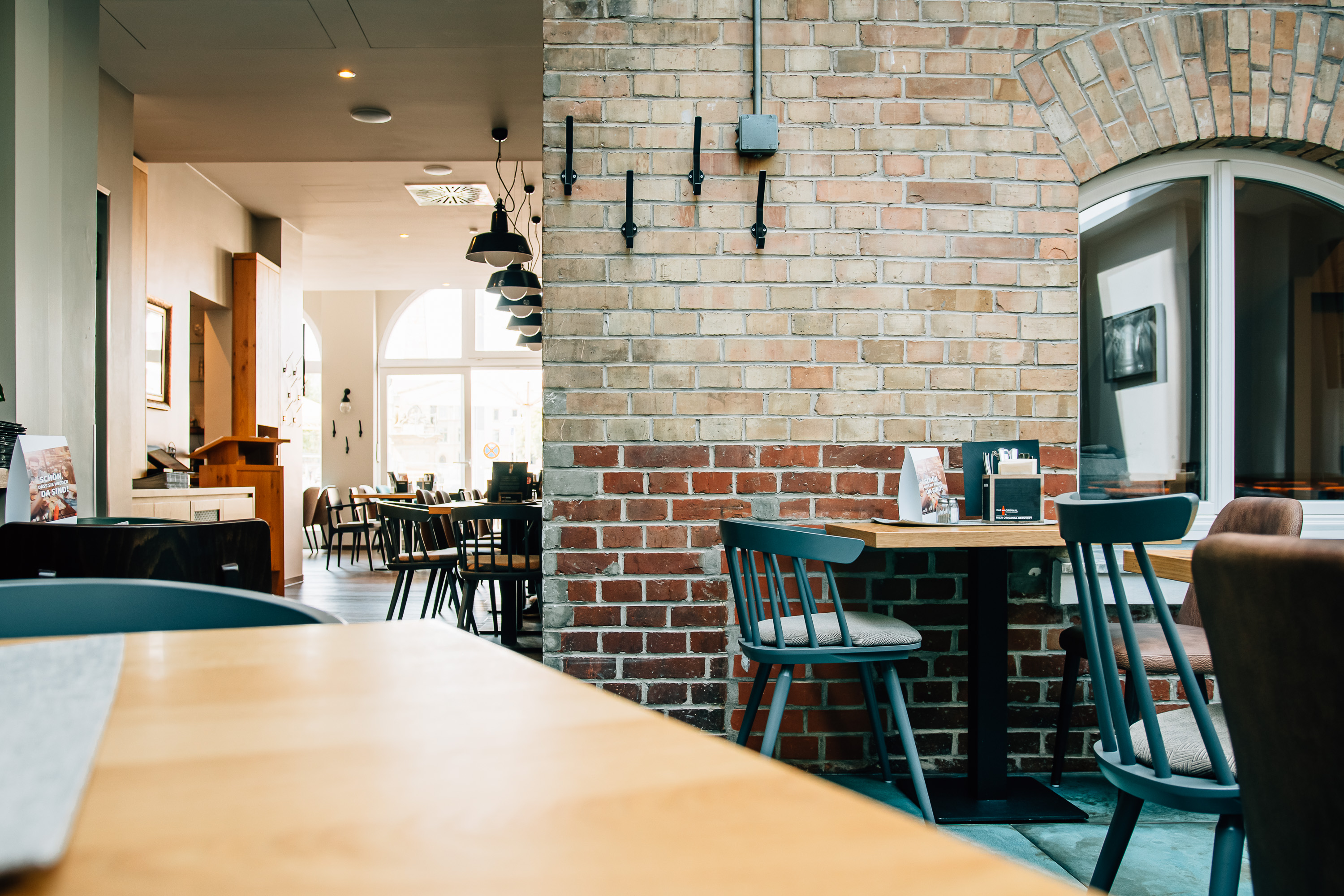 Blick ins Innere des Restaurants